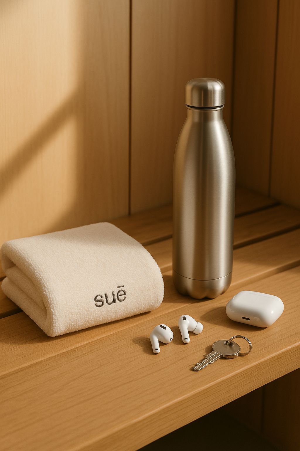 The towel.